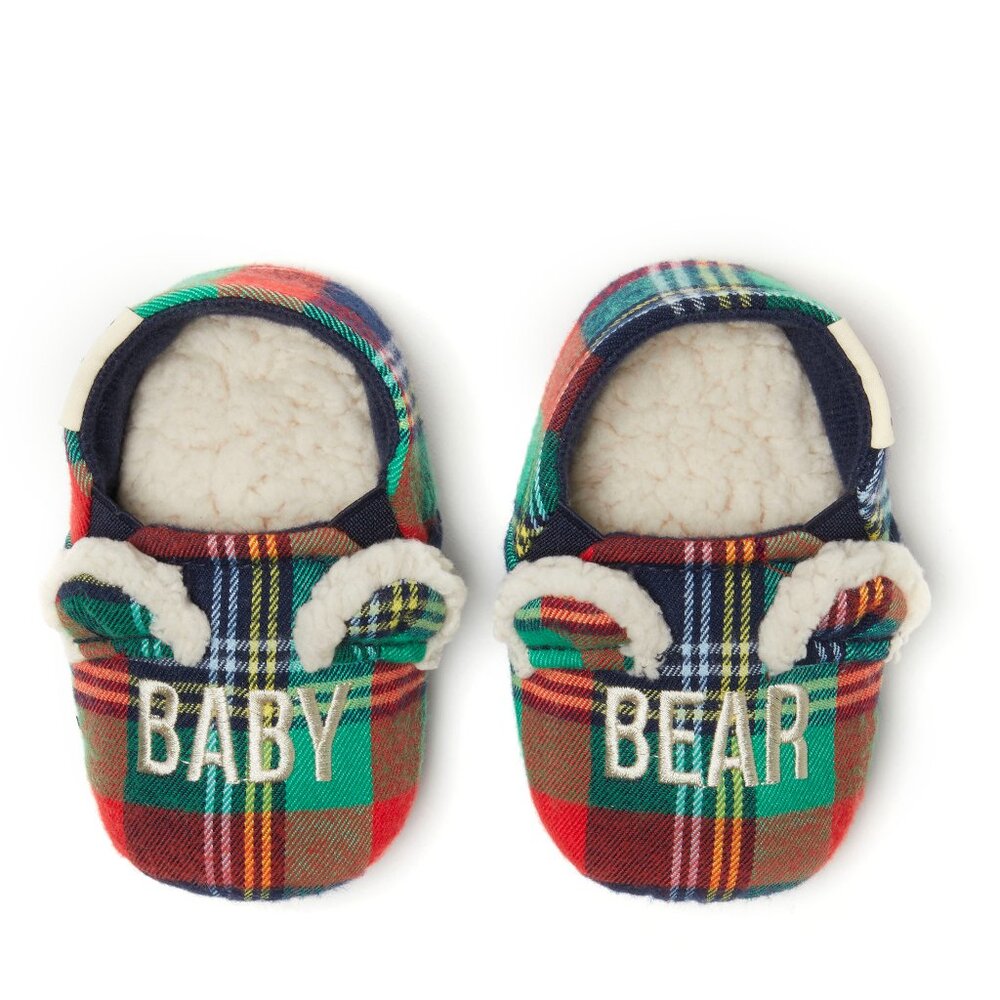 Baby Bear Closedback Slippers Size 3-4 - NEW